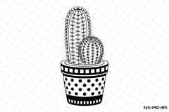 Cactus Svg Design | Svg Cut Files | Digital Download Product Image 1