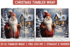 Christmas Tumbler Wrap | Christmas Sublimation | Tumbler Product Image 1