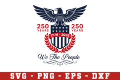 USA 250th Anniversary SVG, Patriotic Svg Png Product Image 1