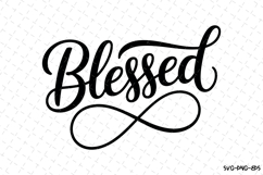 Blessed Svg Design | Svg Cut Files | Digital Download Product Image 1