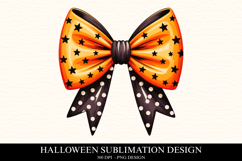 Halloween Bow Clipart PNG | Spooky Season Png Product Image 1