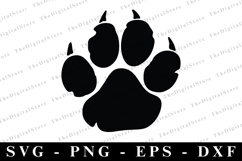 Paws SVG | SVG Cut files | Cricut Product Image 1