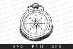Compass Svg | Camping Svg | Svg Cut Files Product Image 1