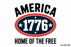America 1776 Svg Design | Svg Cut Files | Cricut Product Image 1