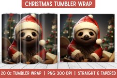 Christmas Tumbler Wrap | Christmas Sublimation | Tumbler Product Image 1