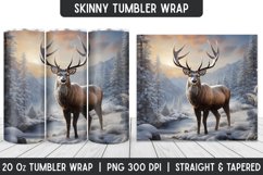 Christmas Tumbler Wrap | Tumbler | Christmas Sublimation Product Image 1