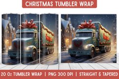 Christmas Tumbler Wrap | Christmas Sublimation | Tumbler Product Image 1