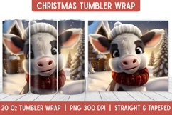 Christmas Tumbler Wrap | Christmas Sublimation | Tumbler Product Image 1