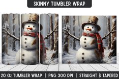 Christmas Tumbler Wrap | Tumbler | Christmas Sublimation Product Image 1