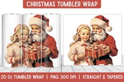 Christmas Tumbler Wrap | Christmas Sublimation | Tumbler Product Image 1