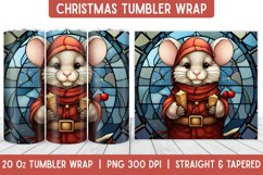 Christmas Tumbler Wrap | Christmas Sublimation | Tumbler Product Image 1