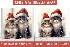 Christmas Tumbler Wrap | Christmas Sublimation | Tumbler Product Image 1