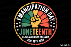Juneteenth Black American Freedom Svg | Svg Cut File Product Image 1