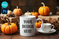 Halloween Mug Mockup| Product Mockup| PSD Smart Object | Product Image 1