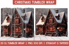 Christmas Tumbler Wrap | Christmas Sublimation | Tumbler Product Image 1