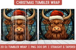 Christmas Tumbler Wrap | Christmas Sublimation | Tumbler Product Image 1