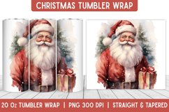 Christmas Tumbler Wrap | Christmas Sublimation | Tumbler Product Image 1