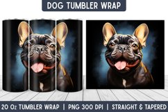 Dog Tumbler Wrap | Tumbler Designs | Sublimation Designs Product Image 1