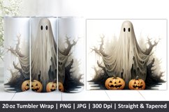 Halloween Tumbler Wrap | Halloween Ghost | Tumbler | Witch Product Image 1