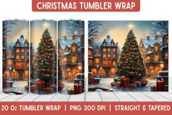 Christmas Tumbler Wrap | Christmas Sublimation | Tumbler Product Image 1