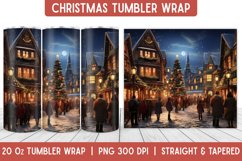 Christmas Tumbler Wrap | Christmas Sublimation | Tumbler Product Image 1