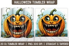 Halloween Tumbler Wrap | Halloween Design | Tumbler | Skull Product Image 1