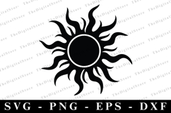 Sun SVG | SVG Cut files | Cricut Product Image 1