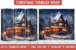 Christmas Tumbler Wrap | Christmas Sublimation | Tumbler Product Image 1