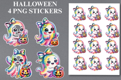 Halloween boo Stickers Png | Printable Product Image 1