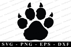 Paws SVG | SVG Cut files | Cricut Product Image 1