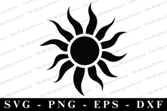 Sun SVG | SVG Cut files | Cricut Product Image 1