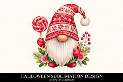 Christmas Gnome Clipart PNG | Merry Christmas Png Product Image 1