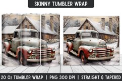 Christmas Tumbler Wrap | Tumbler | Christmas Sublimation Product Image 1