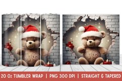 Christmas Tumbler Wrap | Christmas Sublimation | Tumbler Product Image 1