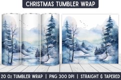 Christmas Tumbler Wrap | Tumbler | Christmas Sublimation Product Image 1