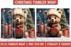 Christmas Tumbler Wrap | Christmas Sublimation | Tumbler Product Image 1