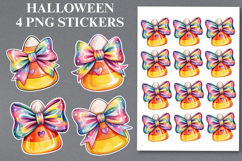 Halloween Candy Corn Stickers Png | Printable Product Image 1