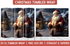 Christmas Tumbler Wrap | Christmas Sublimation | Tumbler Product Image 1