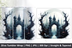 Halloween Tumbler Wrap | Halloween Design | Tumblers Product Image 1