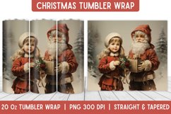 Christmas Tumbler Wrap | Christmas Sublimation | Tumbler Product Image 1