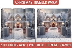 Christmas Tumbler Wrap | Christmas Sublimation | Tumbler Product Image 1