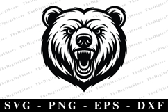 Bear SVG | SVG Cut files | Cricut Product Image 1