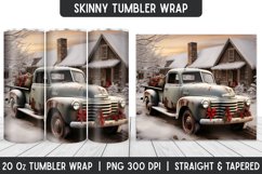 Christmas Tumbler Wrap | Tumbler | Christmas Sublimation Product Image 1