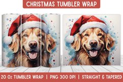 Christmas Tumbler Wrap | Christmas Sublimation | Tumbler Product Image 1