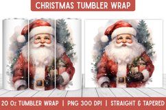 Christmas Tumbler Wrap | Christmas Sublimation | Tumbler Product Image 1