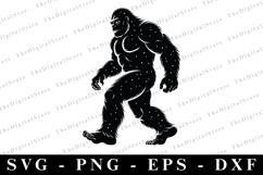 Bigfoot SVG | SVG Cut files | Cricut Product Image 1