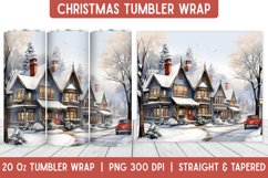 Christmas Tumbler Wrap | Christmas Sublimation | Tumbler Product Image 1