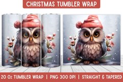 Christmas Tumbler Wrap | Christmas Sublimation | Tumbler Product Image 1