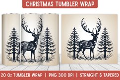 Christmas Tumbler Wrap | Christmas Sublimation | Tumbler Product Image 1