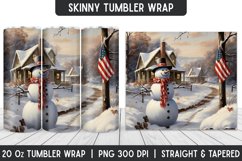 Christmas Tumbler Wrap | Tumbler | Christmas Sublimation Product Image 1